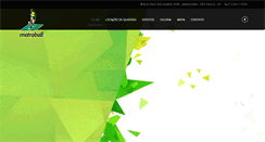 Desktop Screenshot of metroball.com.br